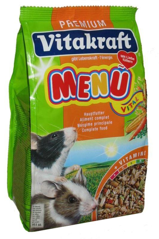 Корм для мышей Vitakraft Premium Menu Vital 400 г.