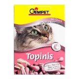 Витаминное лакомство для кошек Gimpet Topinis творог