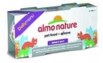 Консервы для кошек ALMO NATURE Classic Daily menu Cat Tuna&Sardines набор 2 шт.