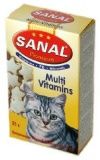 Витамины для кошек Sanal Премиум с пшеничными зародышами 85 таб.