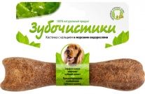 Зубочистики для собак 10-25 кг. Деревенские лакомства с водорослями 